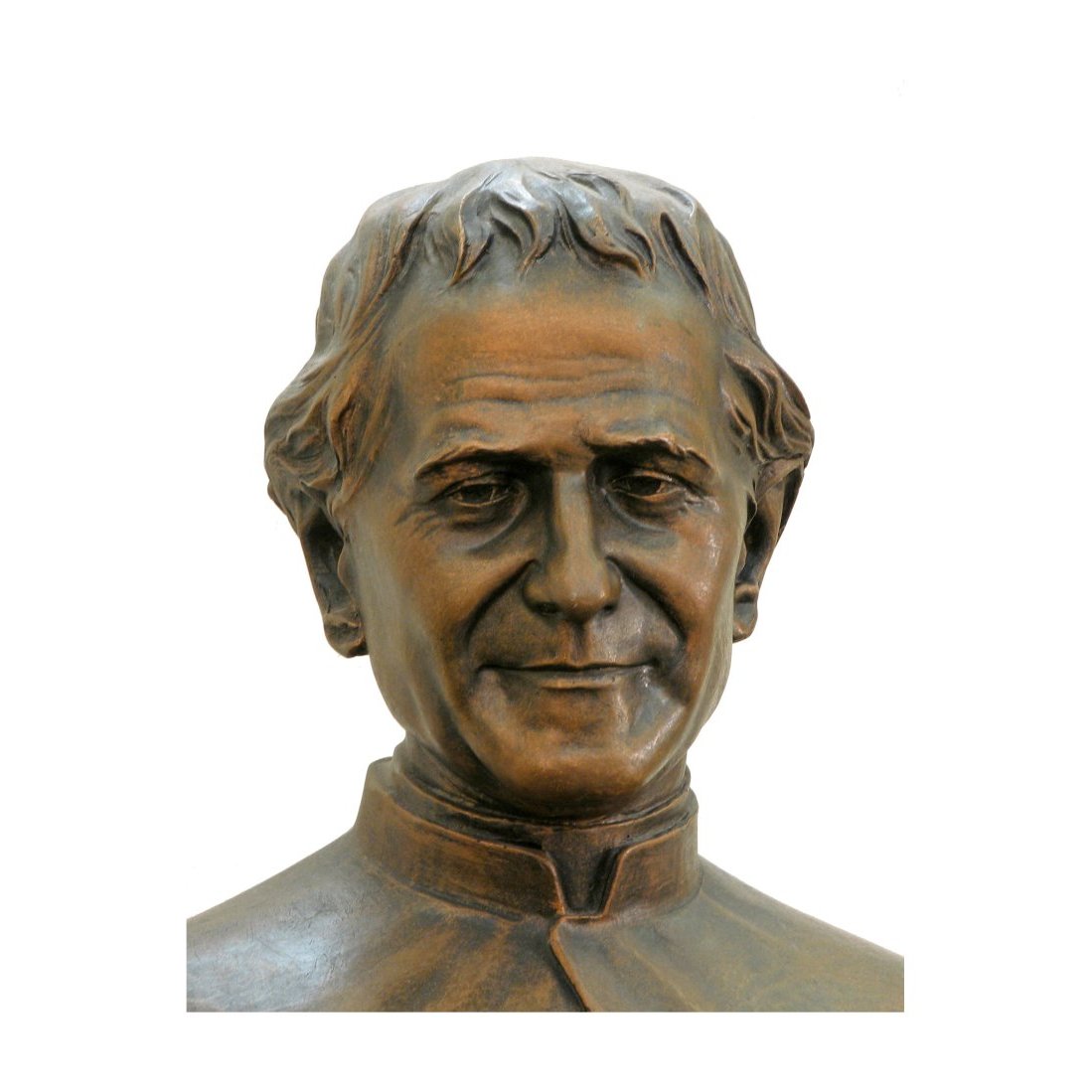 Statua di Don Bosco - il volto